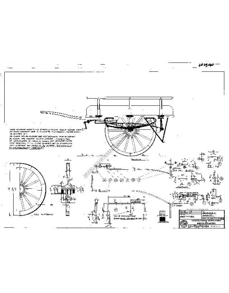 MBT 40.39.040 Belgische handkar