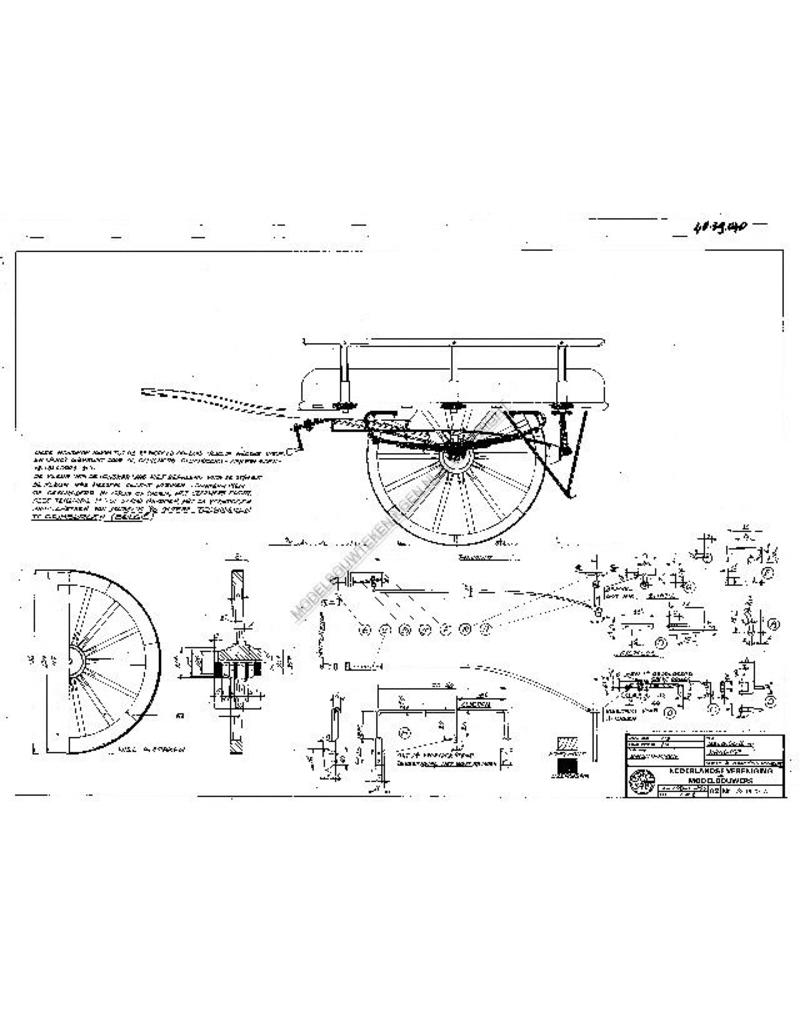 NVM 40.39.040 belgischen pushcart