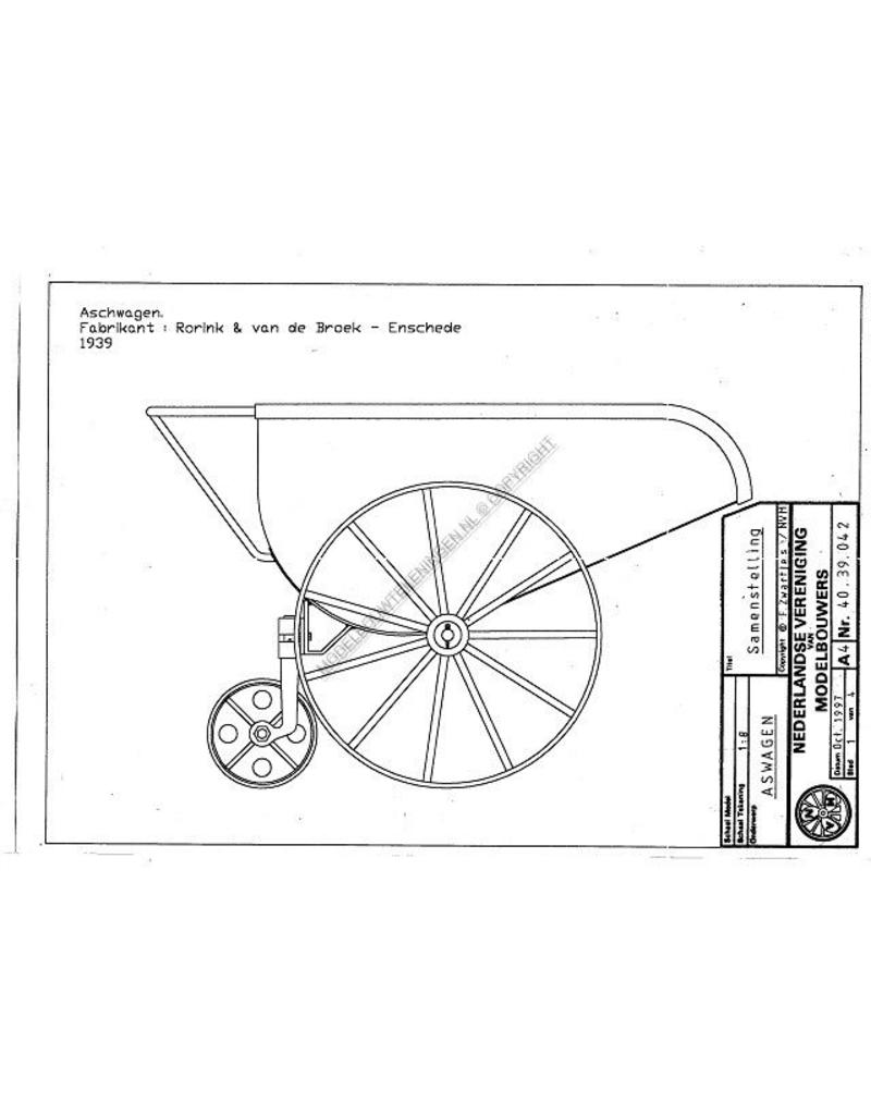 MBT Aswagen - Bouwtekening Schaal 1 : 8 (40.39.042)
