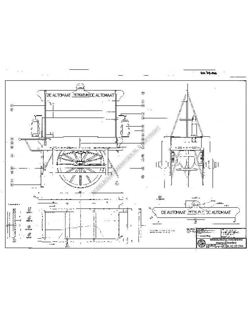 NVM 40.39.044 Paraffin Hand / hondekar "Dispenser"