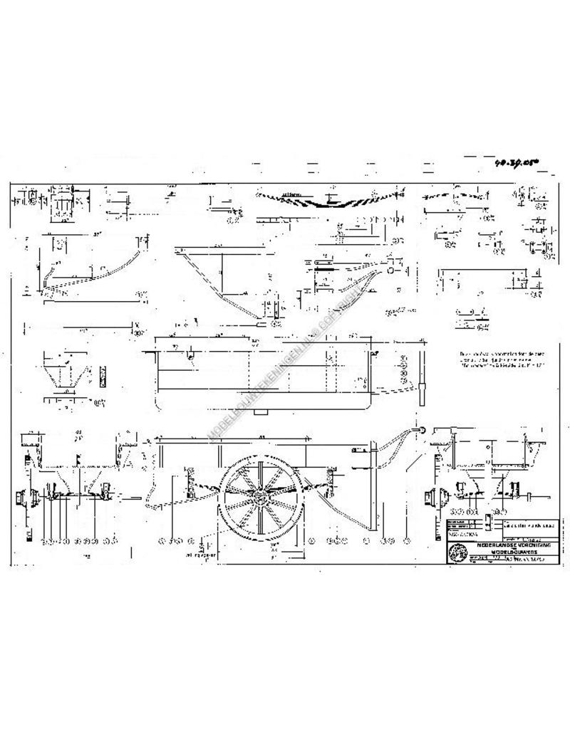 MBT Bakhandkar - Bouwtekening Schaal 1 : 8 (40.39.050)