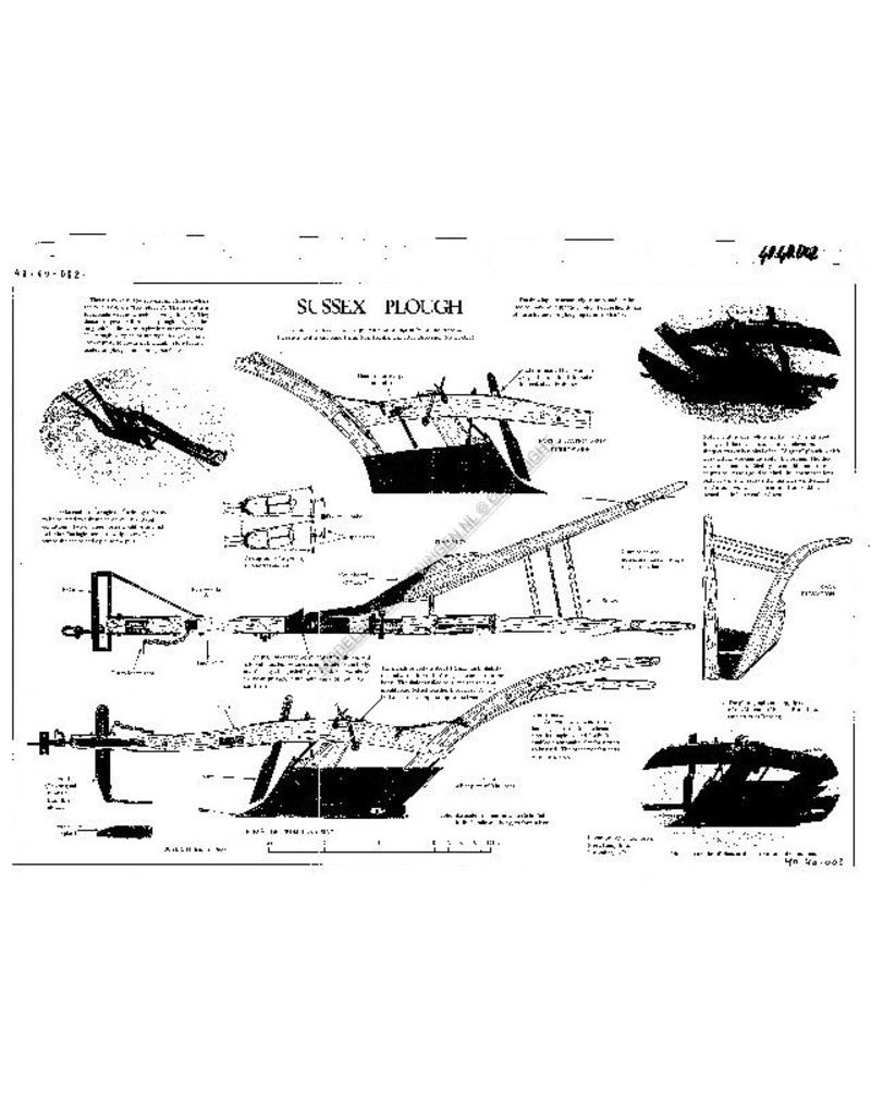 MBT Sussex Schwingpflug - Bauzeichnung Maßstab 1 : 8 (40.40.002)