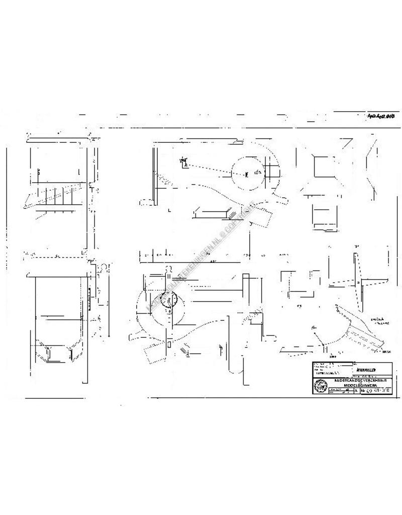MBT Wanmolen - Bouwtekening Schaal 1 : 8 (40.40.010)