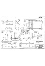 MBT Houten slee met plaggenploeg - Bouwtekening Schaal 1 : 8 (40.40.020)