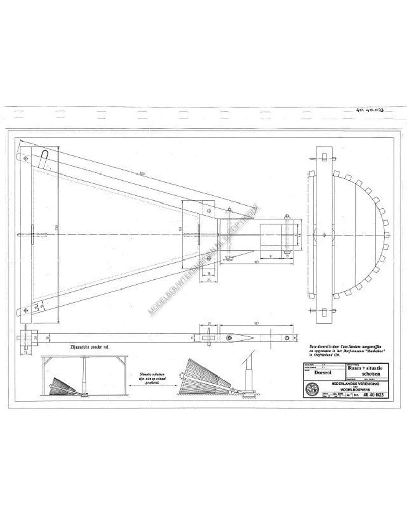 MBT 40.40.023 Dreschwalze