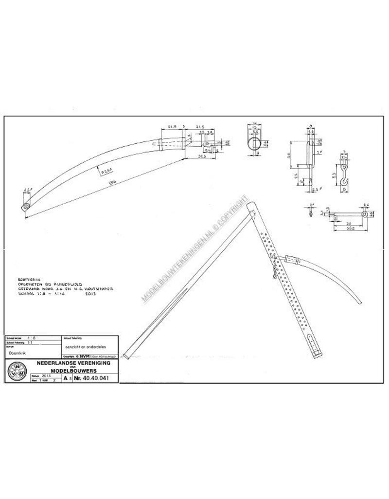 MBT Boomkrik - Bouwtekening Schaal 1 : N/A (40.40.041)