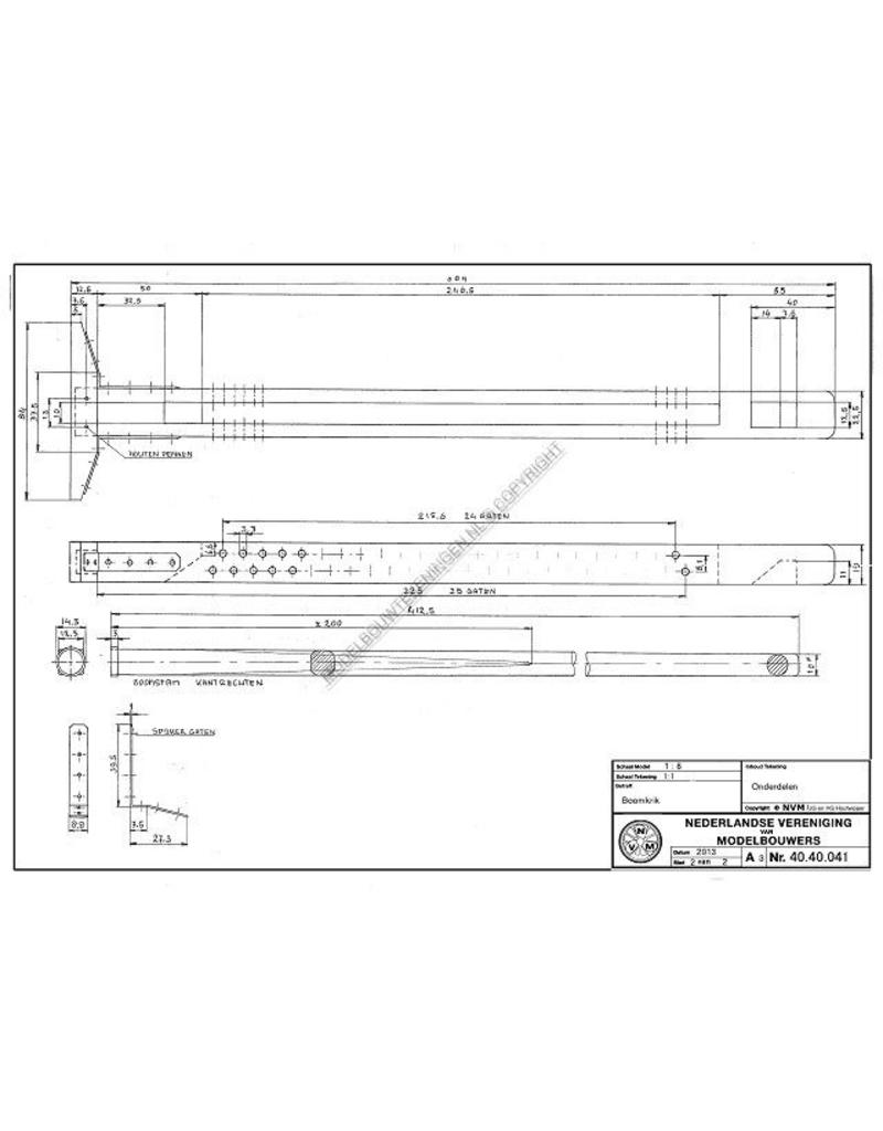 MBT Wagenheber - Bauzeichnung Maßstab 1 : N/A (40.40.041)