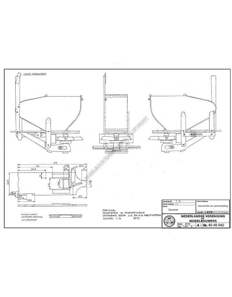 MBT Sämaschine - Bauzeichnung Maßstab 1 : N/A (40.40.042)