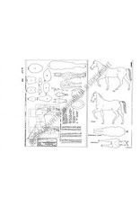 MBT Paarden modelleren - Bouwtekening Schaal 1 : 8 (40.41.004)