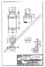 MBT Milchkanne 30 Liter - Bauzeichnung Maßstab 1 : 8 (40.41.011)