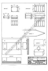 MBT Groenten- en fruitkist - Bouwtekening Schaal 1 : 8 (40.41.024)