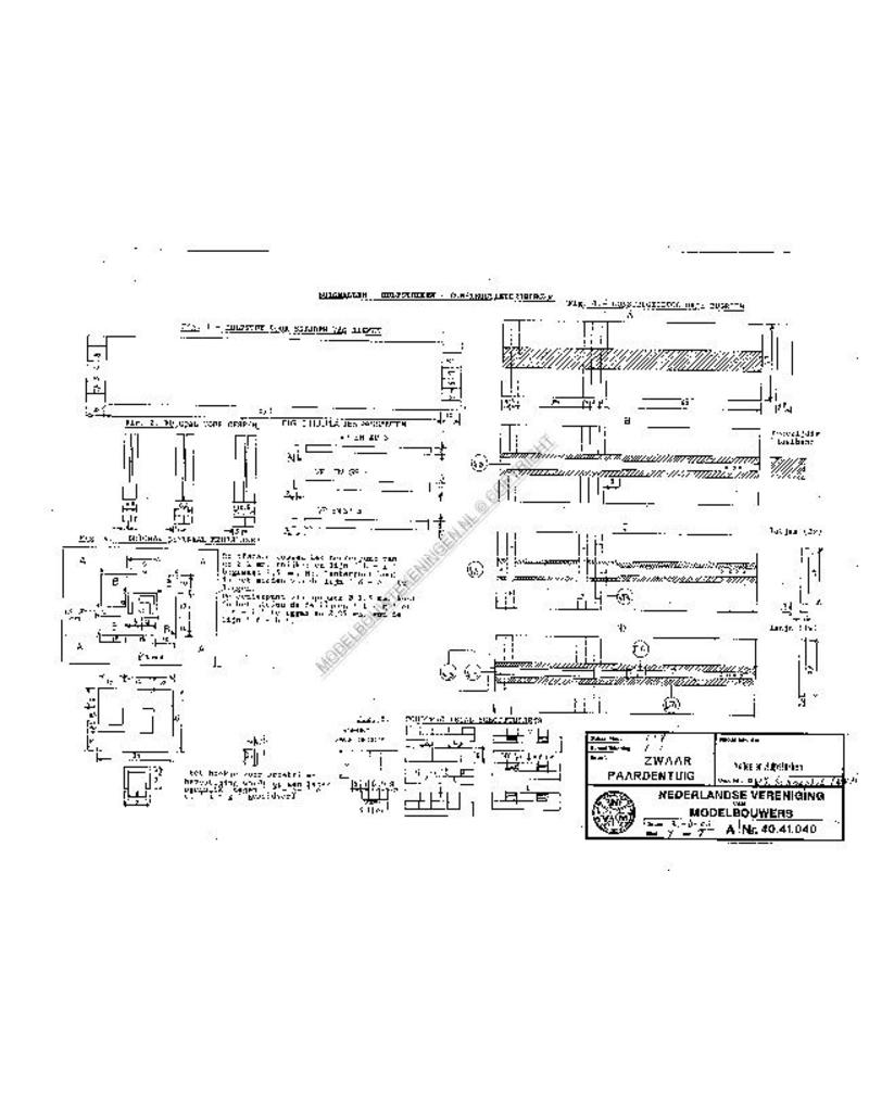NVM 40.41.040 paardentuig voor zware tractie