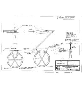 MBT Houten loopfiets - Bouwtekening Schaal 1 : N/A (40.43.009)