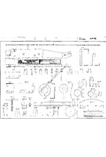 MBT Belegeringsaffuit en voorwagen - Bouwtekening Schaal 1 : 10 (40.45.009)