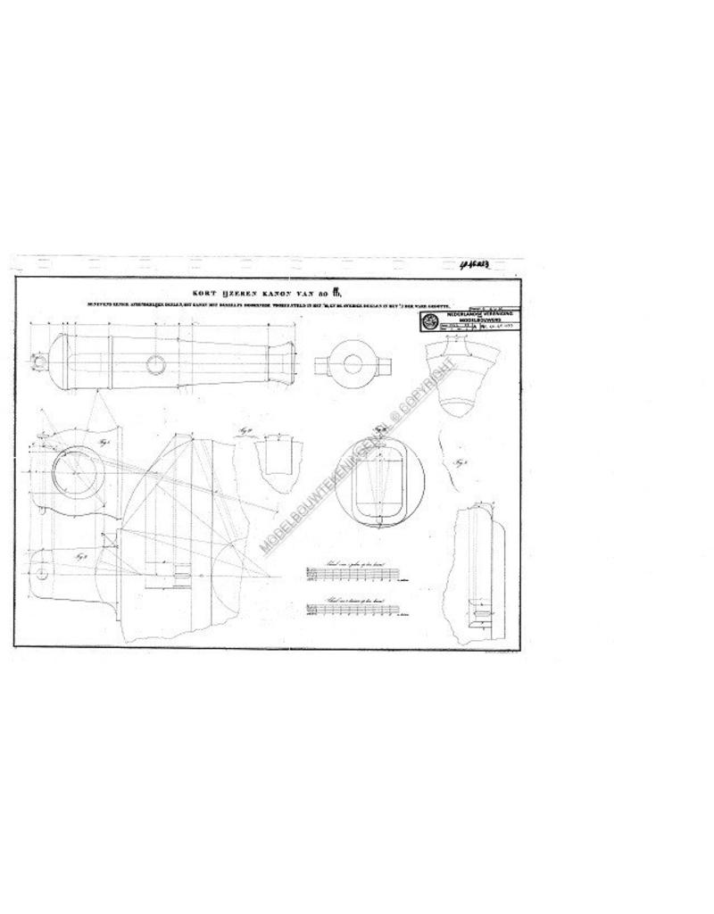 NVM 40.45.023 kurzen Eisen-Kanone von £ 80