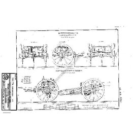 MBT Munitie voorwagen - Bouwtekening Schaal 1 : N/A (40.45.028)