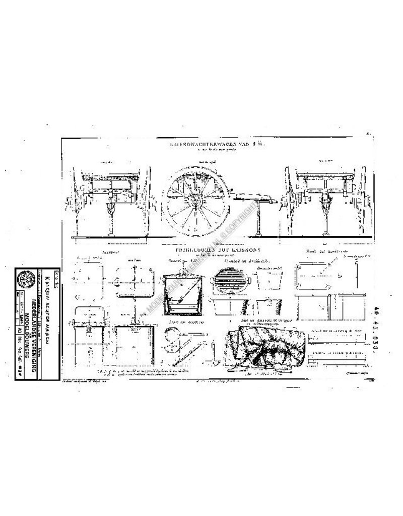 MBT 40.45.030 Caisson-Hinterwagen von 4 cm