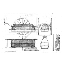 MBT Patroonbaan met onderstel - Bouwtekening Schaal 1 : N/A (40.45.035)