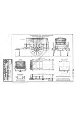 MBT Bagage achterwagen - Bouwtekening Schaal 1 : N/A (40.45.038)