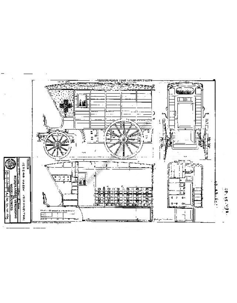 MBT Verbandwagen - Bouwtekening Schaal 1 : N/A (40.45.039)