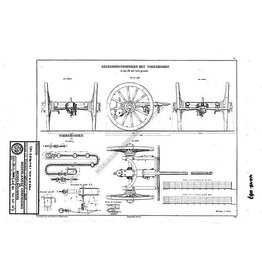 MBT Belegeringsvoorwagen - Bouwtekening Schaal 1 : N/A (40.45.067)