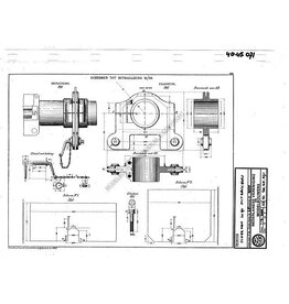 MBT Schermen van mitrailleurs M90 - Bouwtekening Schaal 1 : N/A (40.45.071)
