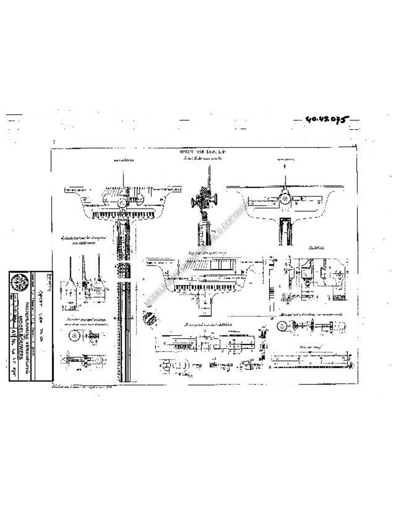 MBT Opzet van 24cm - Bouwtekening Schaal 1 : N/A (40.45.075)