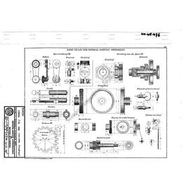 MBT Kanon 6cm - Bouwtekening Schaal 1 : N/A (40.45.076)