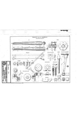 MBT Feldgeschütz 6cm - Bauzeichnung Maßstab 1 : N/A (40.45.077)