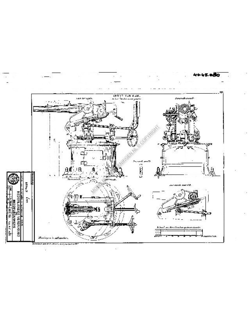 MBT Affuit 6cm - Bouwtekening Schaal 1 : N/A (40.45.080)