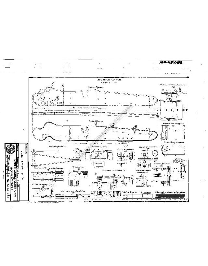 MBT Lage affuit 10cm - Bouwtekening Schaal 1 : N/A (40.45.083)