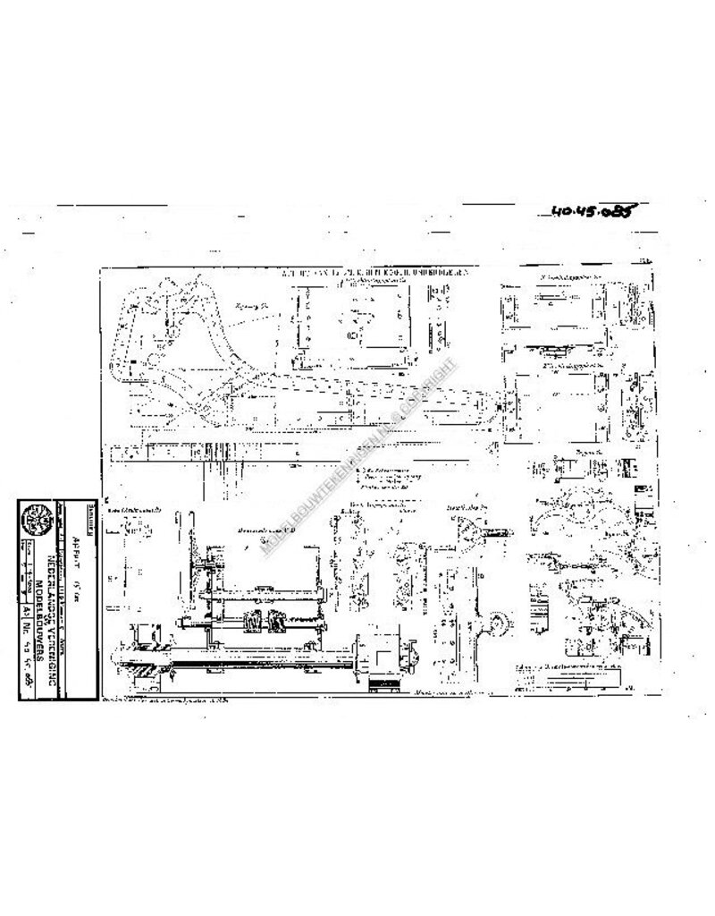 MBT Affuit 15cm - Bouwtekening Schaal 1 : N/A (40.45.085)