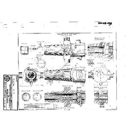 MBT 10cm gezogener Mörser - Bauzeichnung Maßstab 1 : N/A (40.45.092)