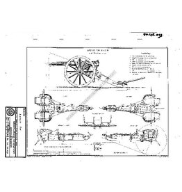 MBT 8cm-Lafette - Konstruktionszeichnung Maßstab 1 : N/A (40.45.093)
