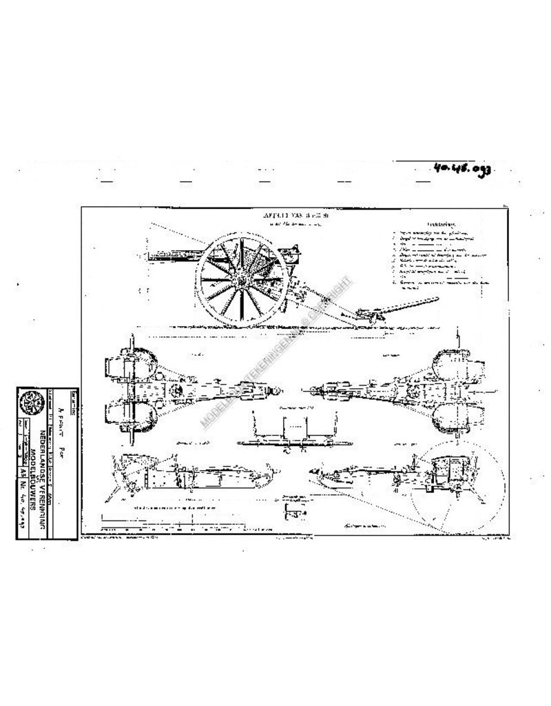 MBT Affuit van 8cm - Bouwtekening Schaal 1 : N/A (40.45.093)