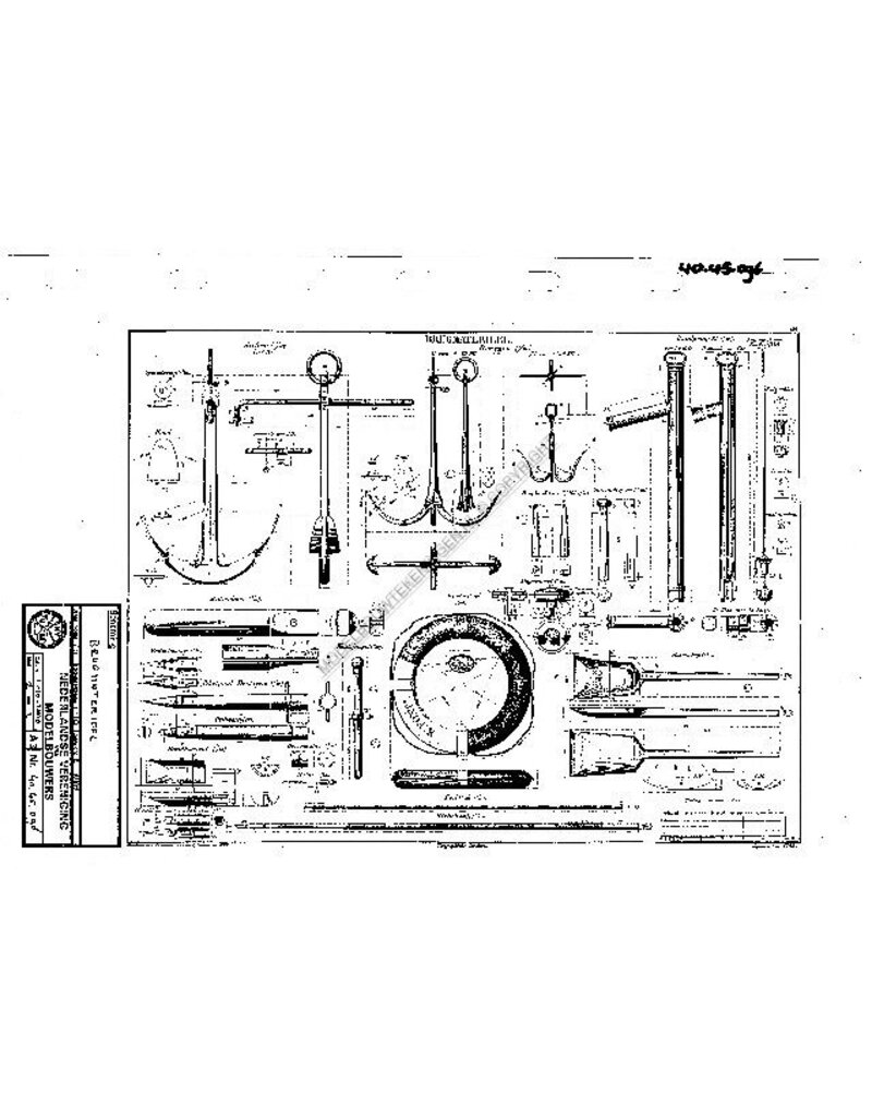 MBT Brückenmaterial - Bauzeichnung Maßstab 1 : N/A (40.45.096)