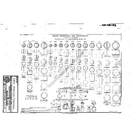 MBT Ijzeren projectielen met toebehoren - Bouwtekening Schaal 1 : N/A (40.45.103)