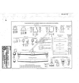 MBT Voorwerpen artilleriegebruik - Bouwtekening Schaal 1 : N/A (40.45.107)