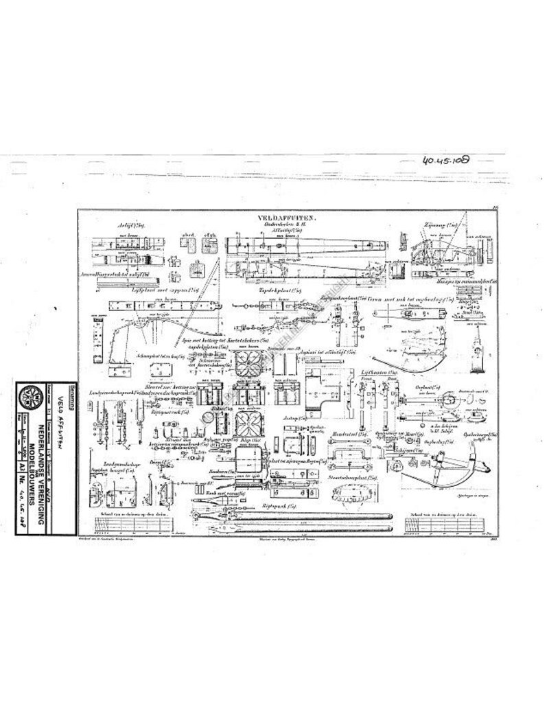 MBT Veld affuiten - Bouwtekening Schaal 1 : N/A (40.45.108)