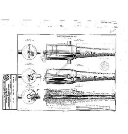 MBT Kanone (gezogen 24 cm) - Bauzeichnung Maßstab 1 : N/A (40.45.114)