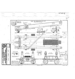 MBT Küstenlafetten von 24 cm - Bauzeichnung Maßstab 1 : N/A (40.45.117)