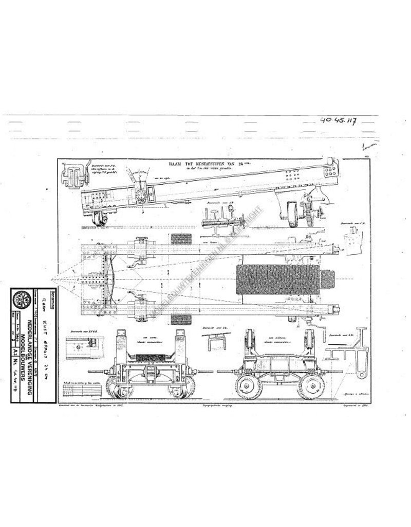 MBT 40.45.117 Küstenlafetten von 24 cm