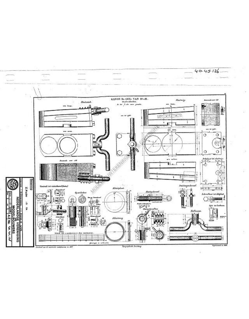 MBT 40.45.126 Kanone 10cm