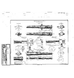 MBT Kanone 12cm - Bauzeichnung Maßstab 1 : N/A (40.45.127)