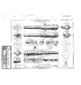 MBT Achterlader kanon 15cm - Bouwtekening Schaal 1 : N/A (40.45.128)