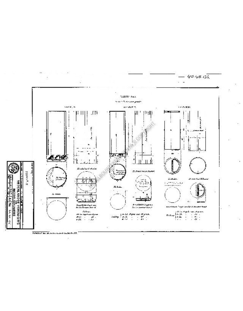 MBT 40.45.132 Munition und Projektile