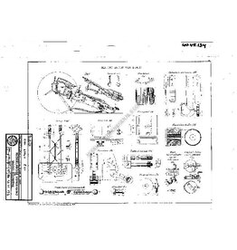 MBT Rem voor affuit van 8cm - Bouwtekening Schaal 1 : N/A (40.45.134)
