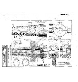 MBT 15cm Mörser - Bauzeichnung Maßstab 1 : N/A (40.45.136)