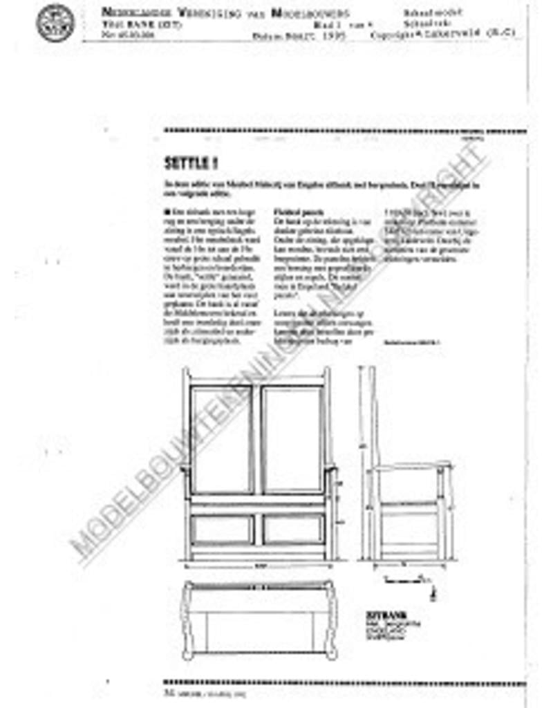 MBT 45.03.001 Sitzbank, "Ingle-nook"