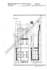 MBT Zitbank, "Ingle-nook" - Bouwtekening Schaal 1 : N/A (45.03.001)